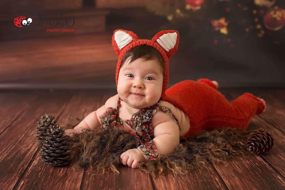 Фотографии малышей первого года жизни. Фотограф новорожденных в Екатеринбурге Анастасия Быдзина