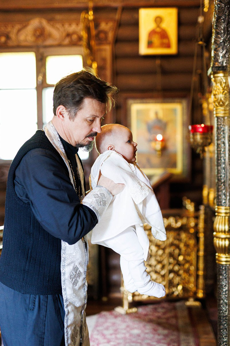 — Таинство Крещения. Детский и семейный фотограф Домодедово