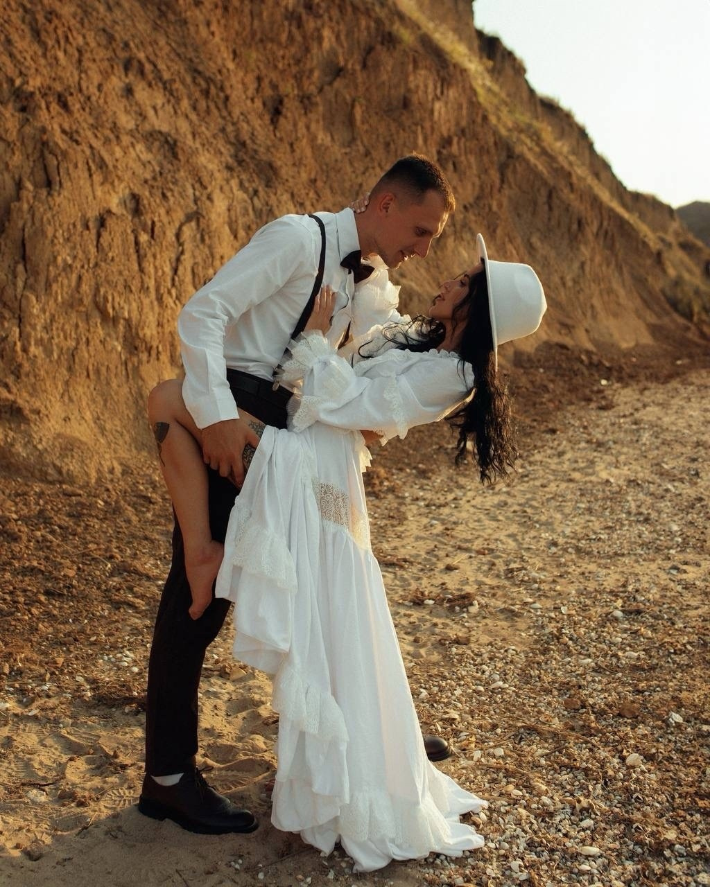 Свадебное платье для Елизаветы. Модельер Евгений Бременев