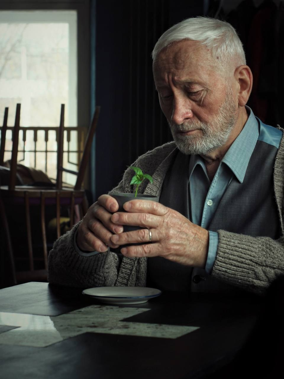 Мужской портрет. Фотограф Евгения Никишина