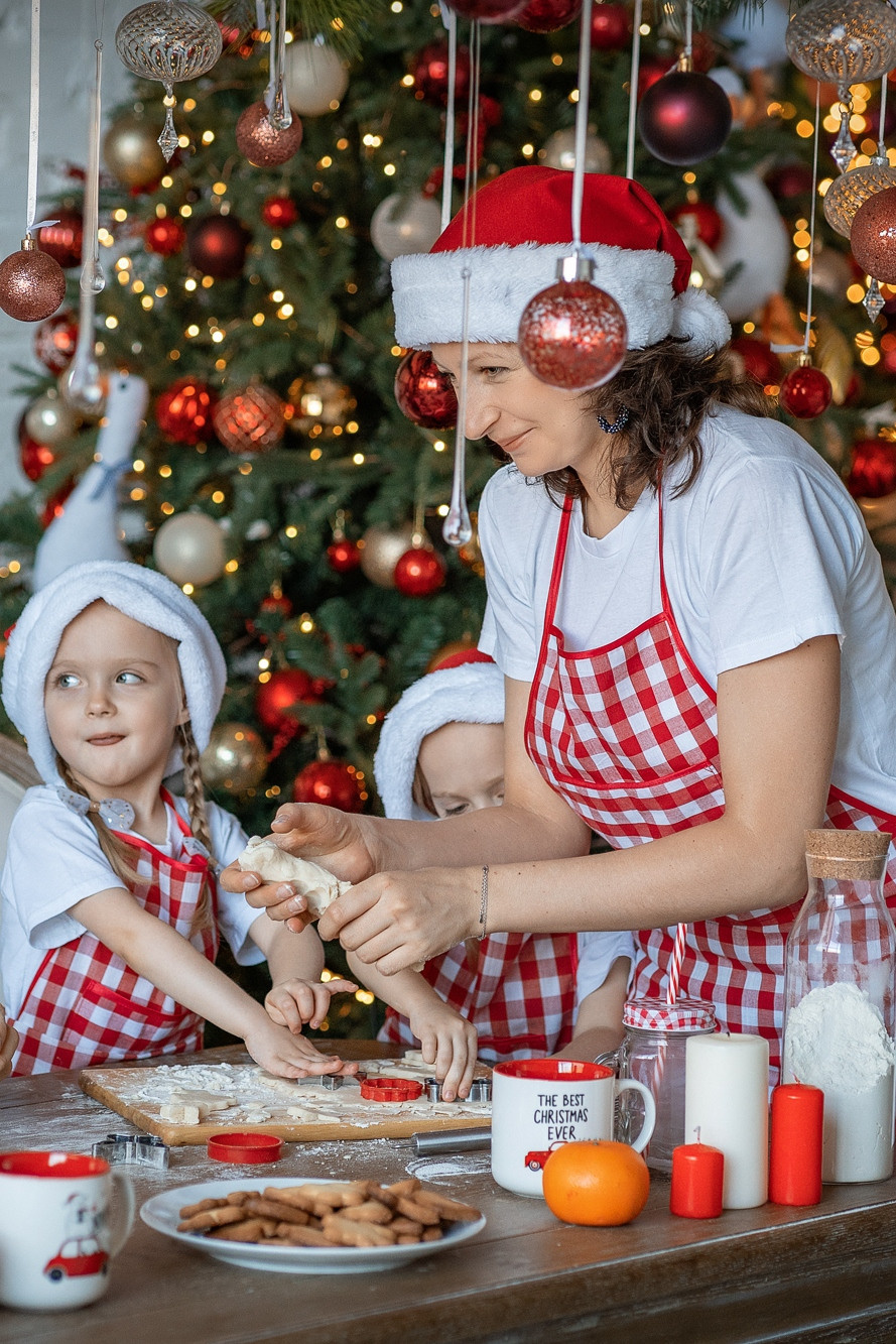 Рождественское печенье. Семейный и детский фотограф в Хабаровске Анна Гриневич