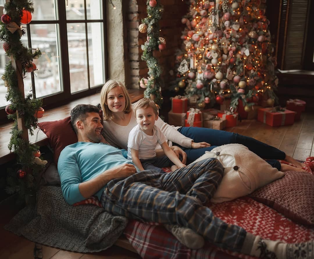 Новогодние кадры с разных съемок. Фотограф в Санкт-Петербурге Знаменская Ирина