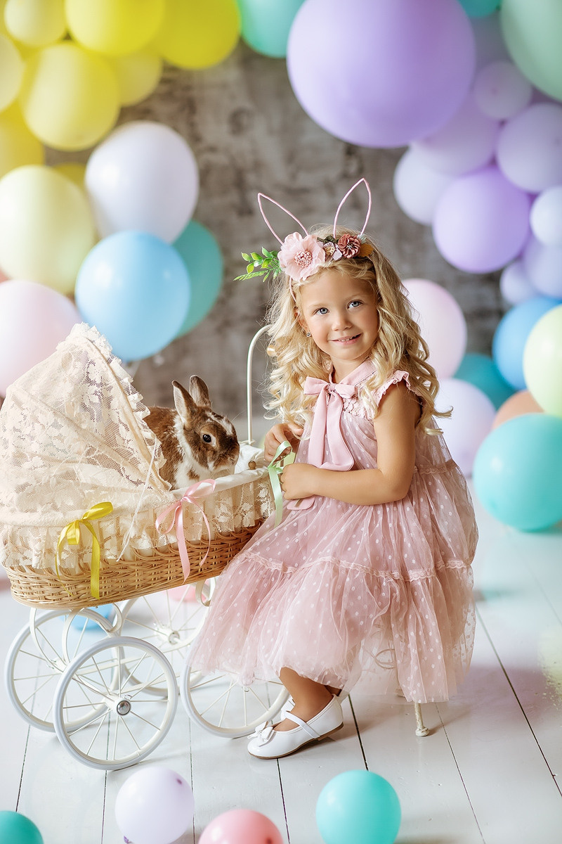 Фотосессия на День Рождения девочки. Фотостудия Леонардо Москва