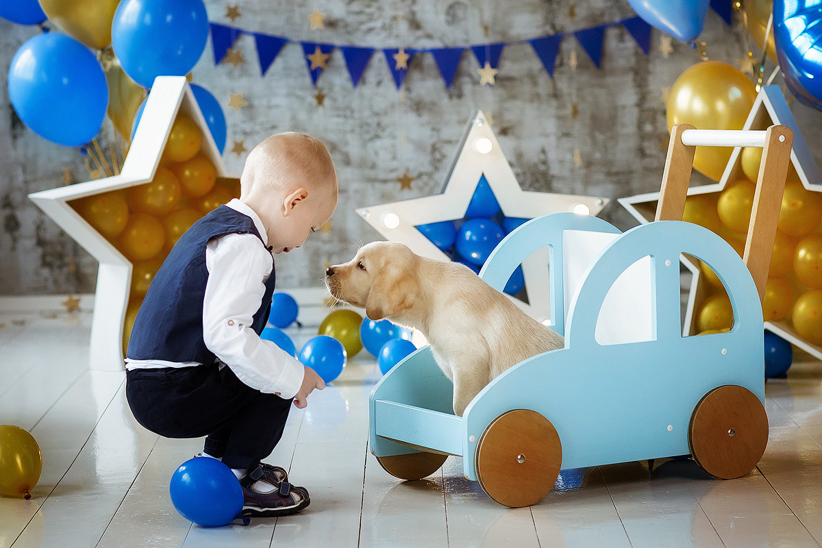 Фотосессия на 1 год для мальчика. Фотостудия Леонардо Москва