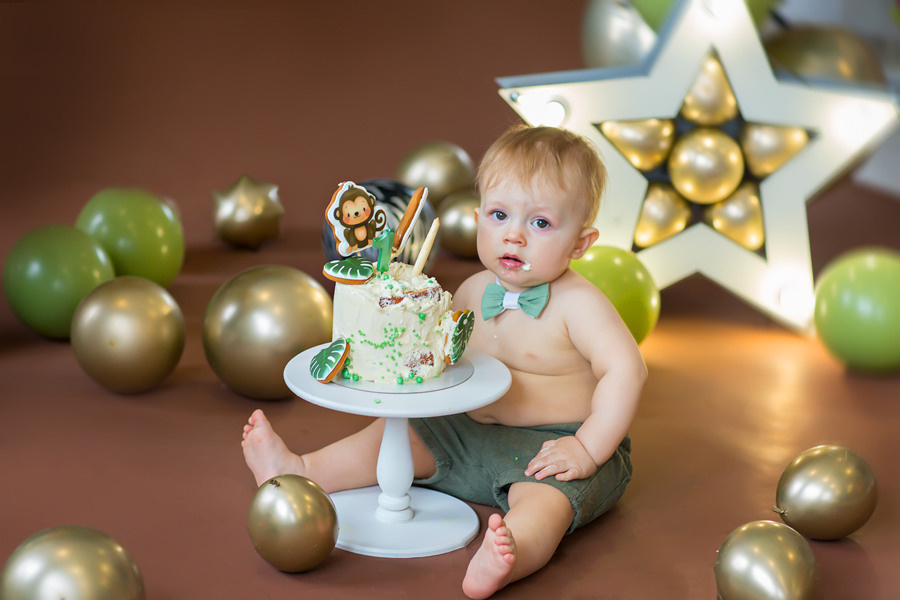 Фотосессия на 1 годик мальчика