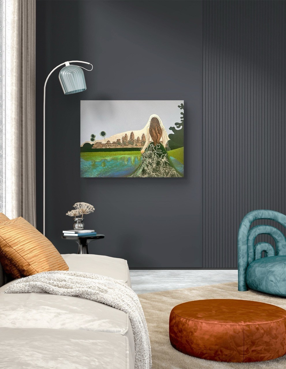 Серия «Волшебница Изумрудного Востока». Картины пейзаж