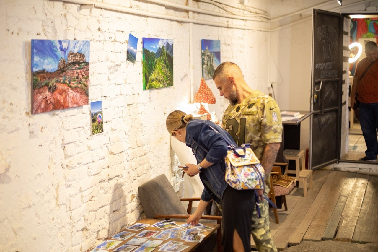 Персональная выставка «Мировые места силы». Картины пейзаж