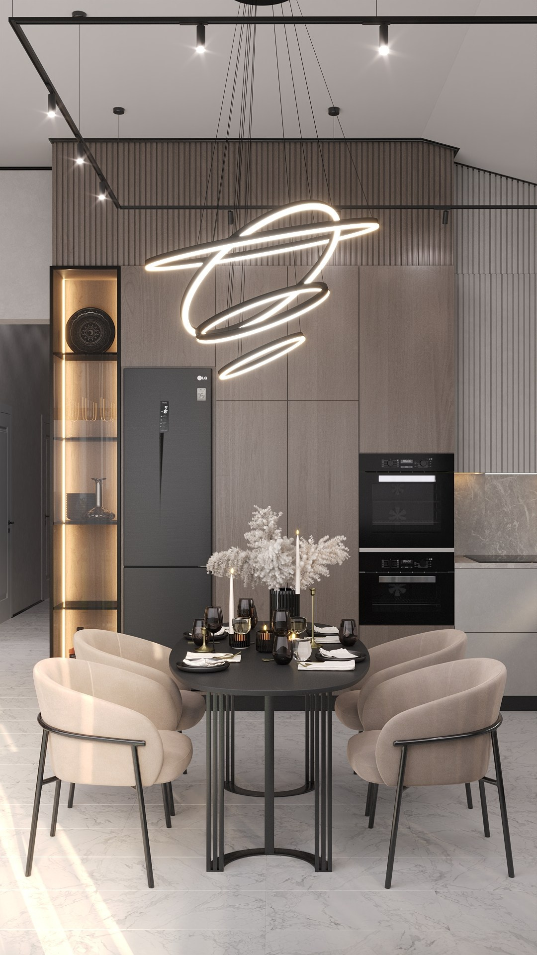 Европейский-2 101 м². БК студия дизайна интерьера