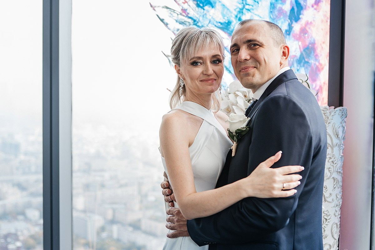 Регистрация и прогулка в Сити. Фотограф Анна Анисимова. Свадьбы, портреты, творческий репортаж