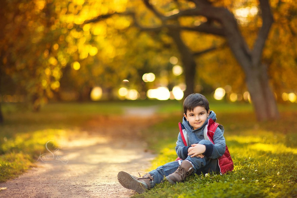 Осенние истории. Детский и семейный фотограф в Москве Катерина Орлова