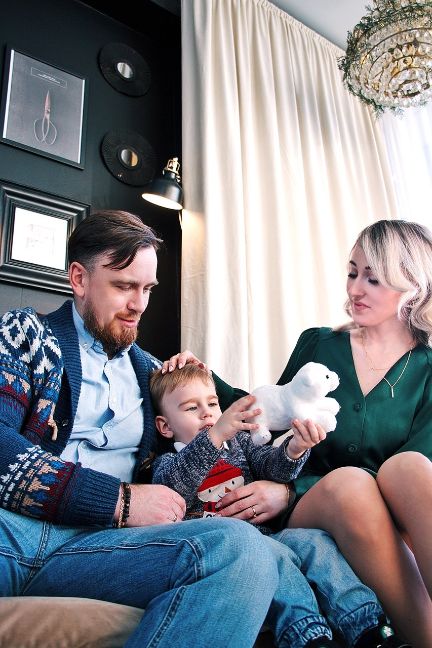 Валентина, Петр и Миша перед Новым годом…. Творческая, семейная Фотосъемка ДоброДарова Елена Омск