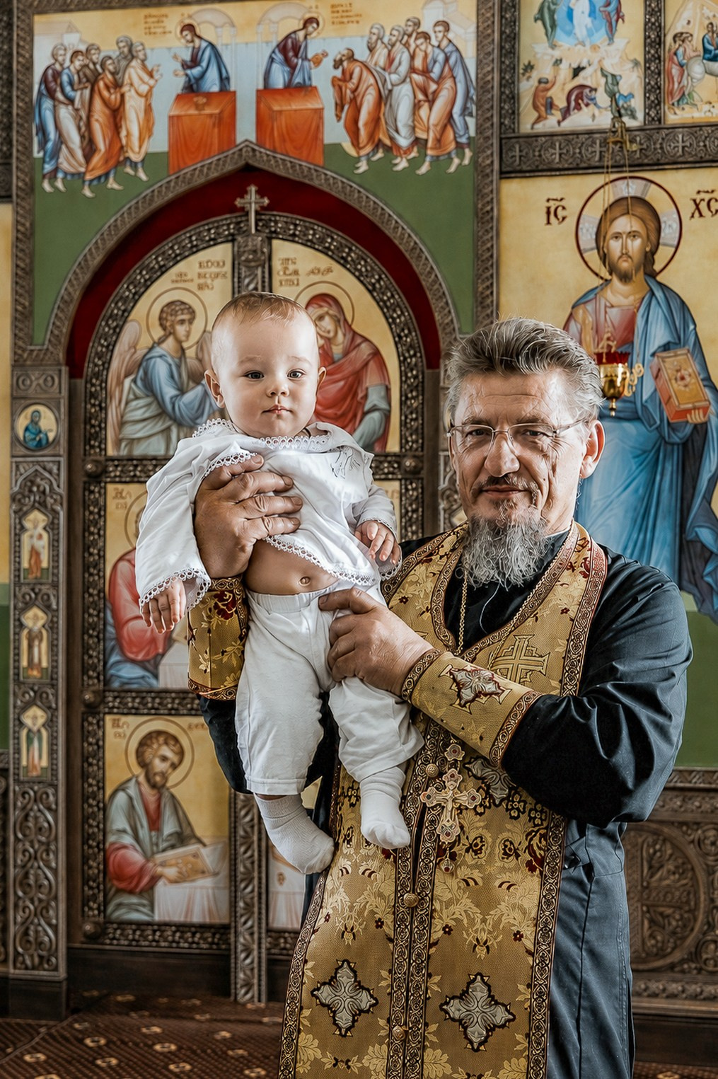 Крещение Назара. Фотограф Анастасия Борисова