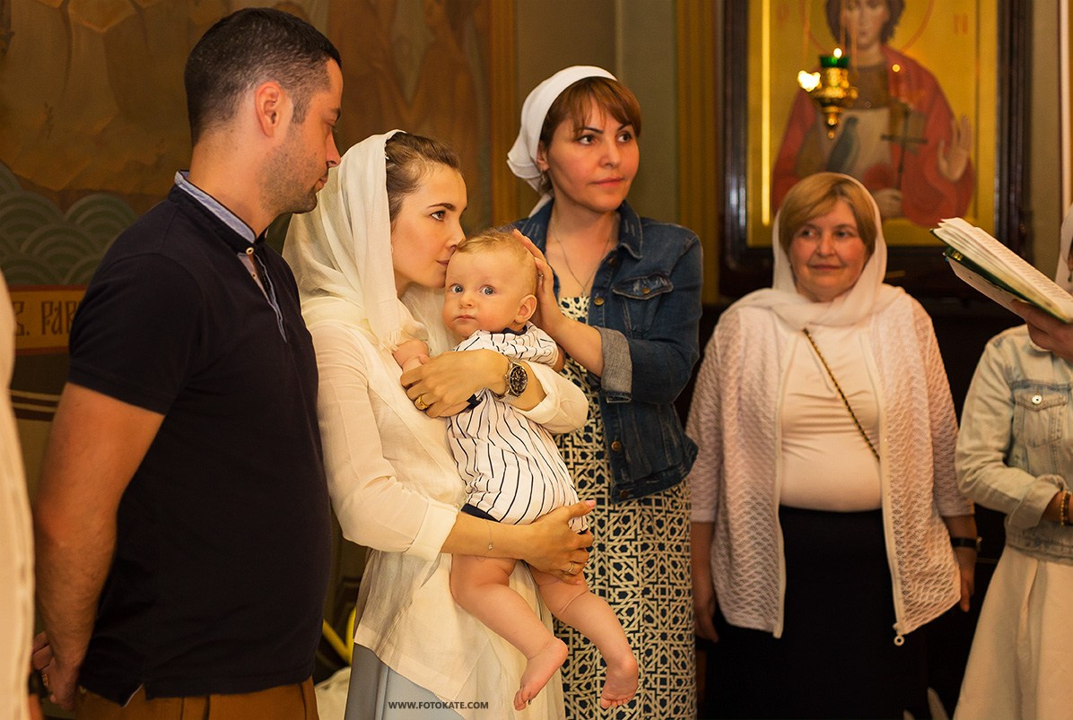Крещение. Семейный фотограф в Москве Екатерина Ширей