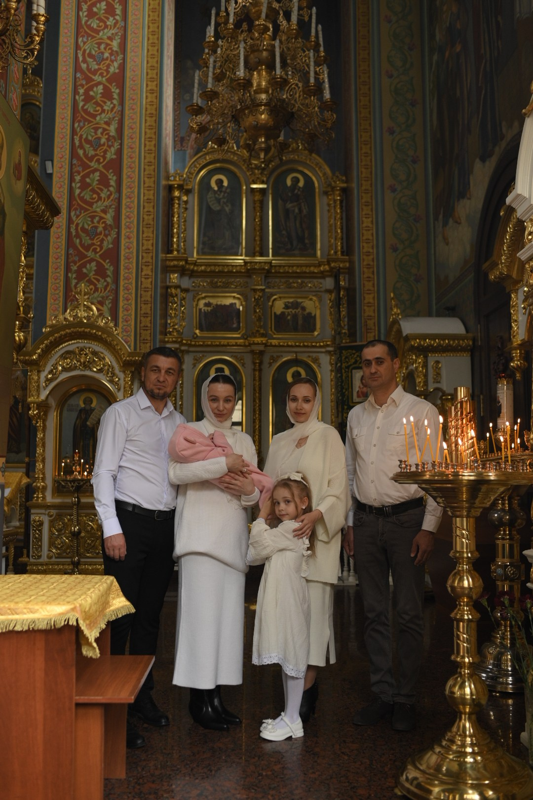 Таинство Крещения Милы. Семейный и женский фотограф в Москве и Ставрополе Эвелина Багдасарова