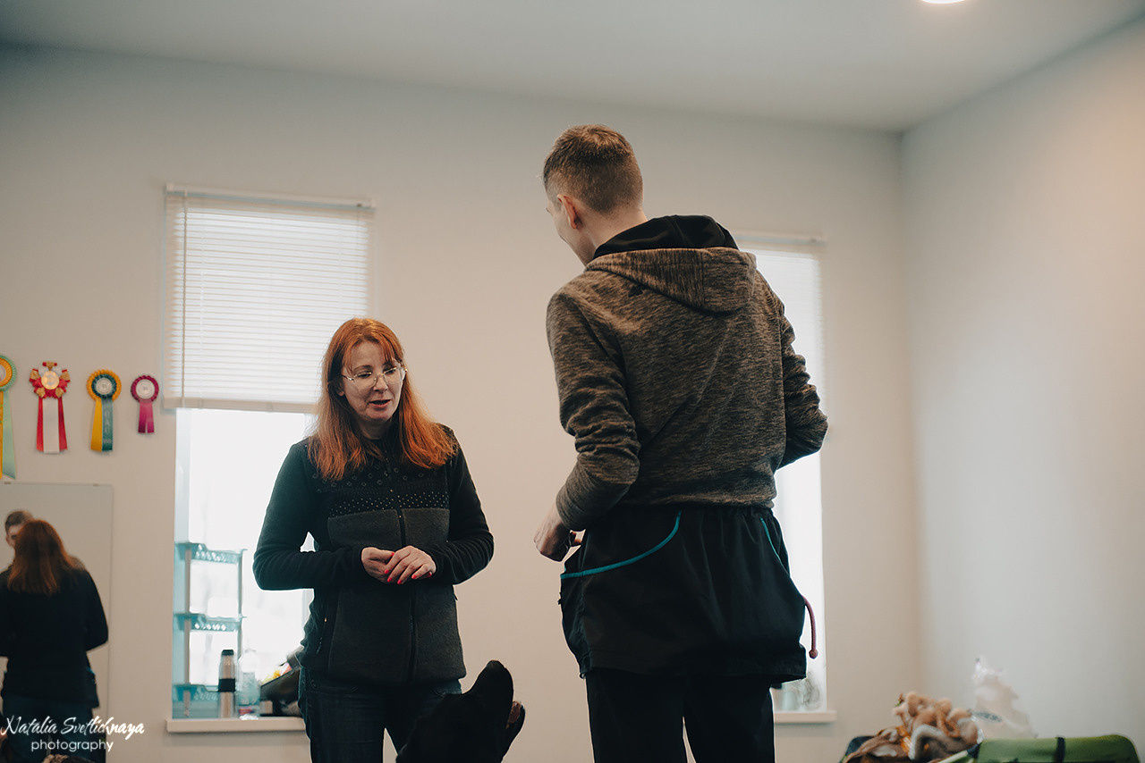 Семинар с Марией Рыбкиной «Игры с собаками» (24.02.2023). Фотограф-анималист Наталья Светличная