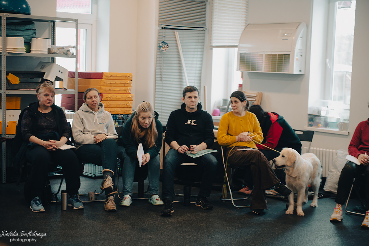 Семинар с Марией Рыбкиной «Игры с собаками» (24.02.2023). Фотограф-анималист Наталья Светличная