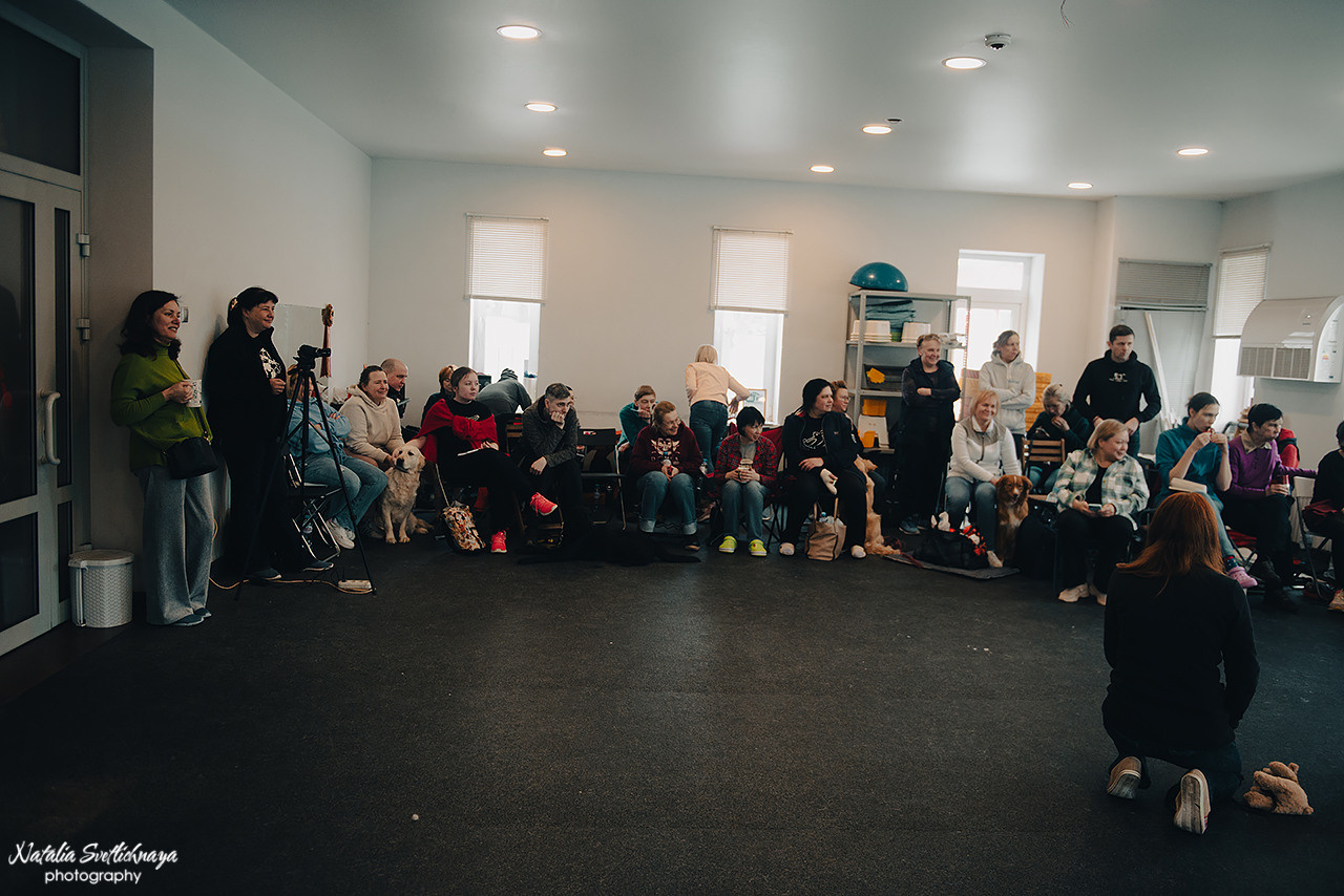 Семинар с Марией Рыбкиной «Игры с собаками» (24.02.2023). Фотограф-анималист Наталья Светличная