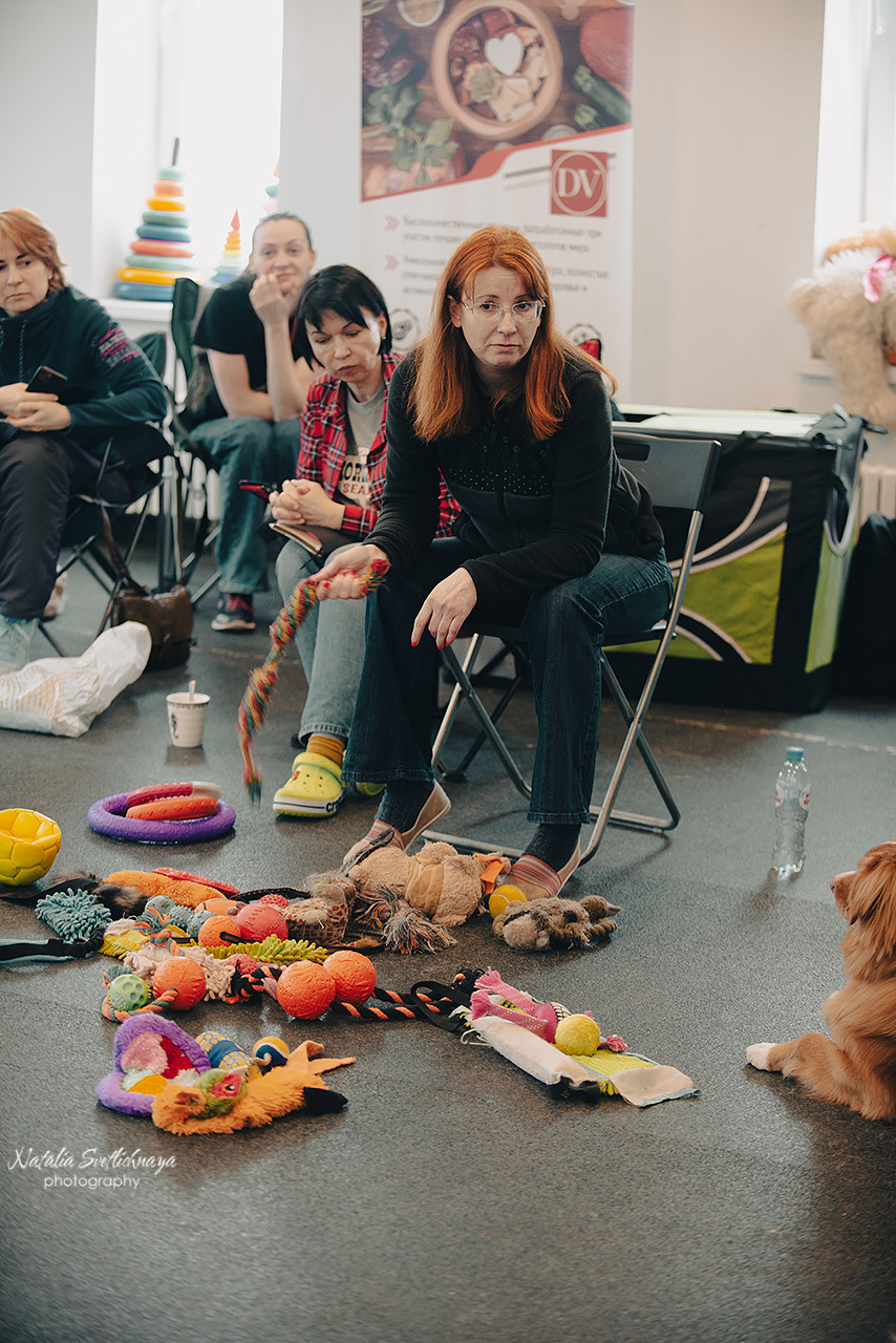 Семинар с Марией Рыбкиной «Игры с собаками» (24.02.2023). Фотограф-анималист Наталья Светличная
