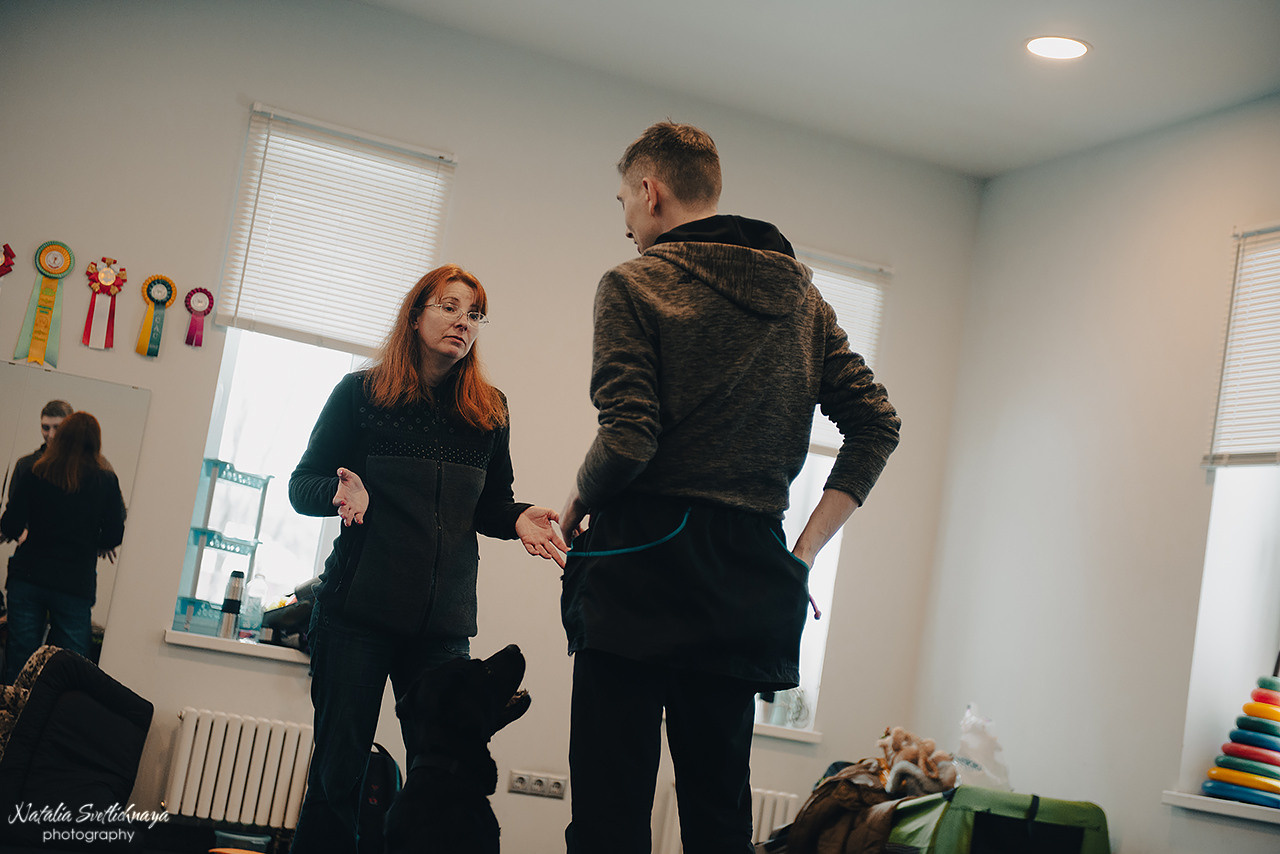 Семинар с Марией Рыбкиной «Игры с собаками» (24.02.2023). Фотограф-анималист Наталья Светличная