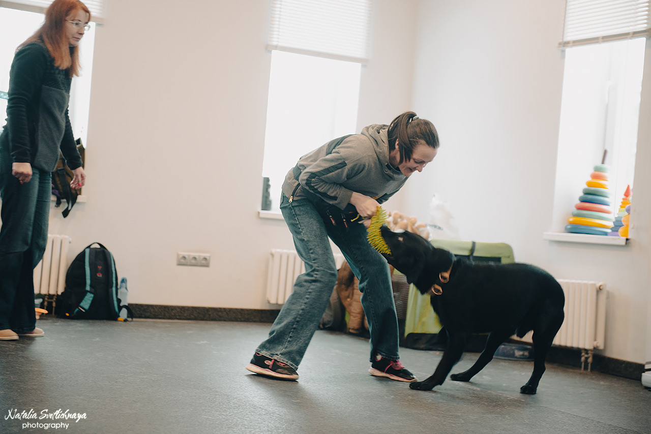 Семинар с Марией Рыбкиной «Игры с собаками» (24.02.2023). Фотограф-анималист Наталья Светличная