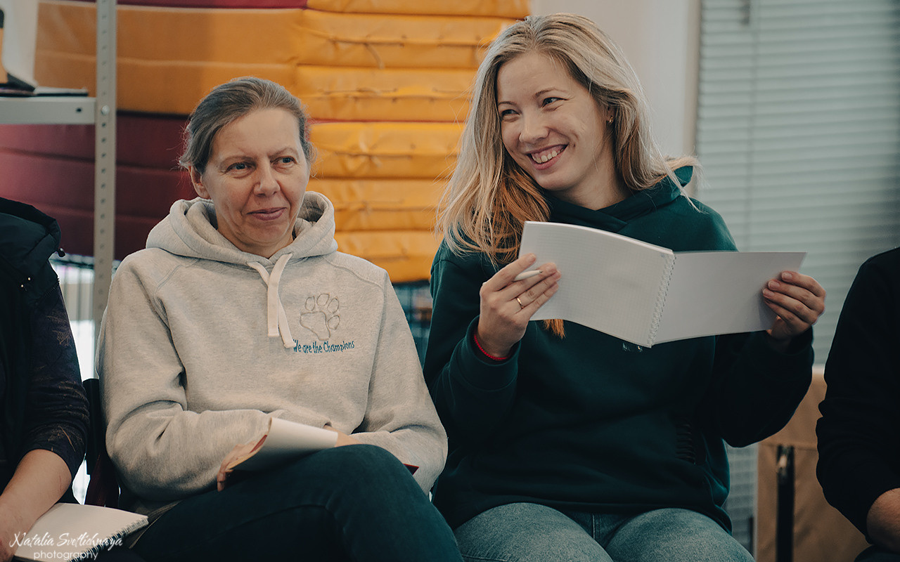 Семинар с Марией Рыбкиной «Игры с собаками» (24.02.2023). Фотограф-анималист Наталья Светличная