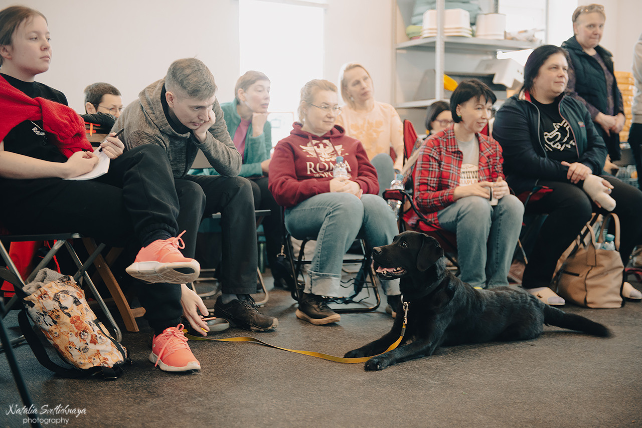 Семинар с Марией Рыбкиной «Игры с собаками» (24.02.2023). Фотограф-анималист Наталья Светличная