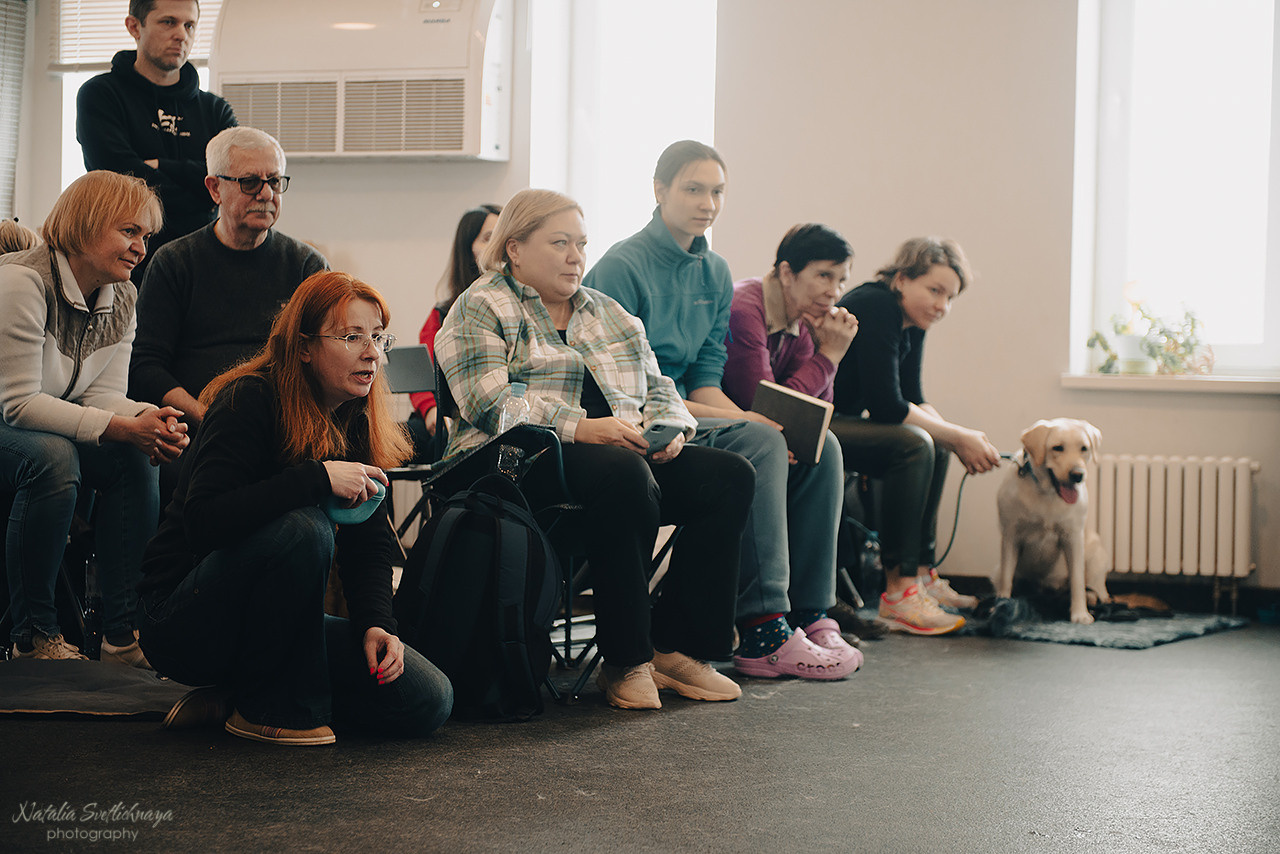 Семинар с Марией Рыбкиной «Игры с собаками» (24.02.2023). Фотограф-анималист Наталья Светличная