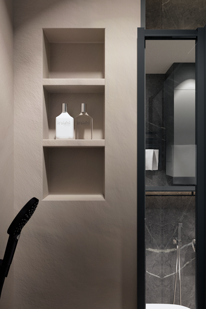 Однушка со сложной геометрией помещения