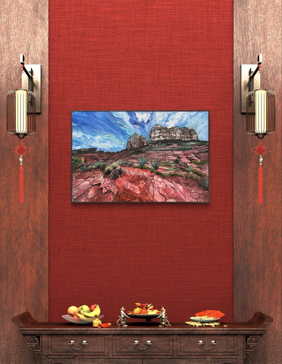 Серия «Места силы». Картины пейзаж