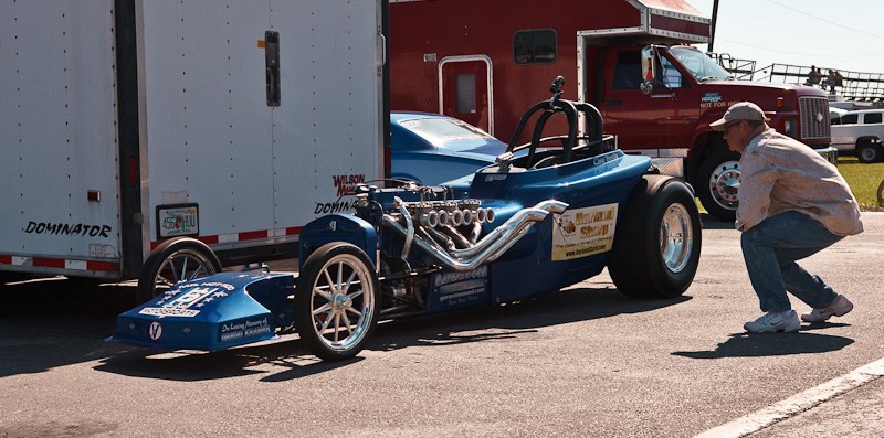 DrugRacing на автомобилях выпущенных до 1975 г. США, Флорида, 2010. Фотограф Василий Буланов