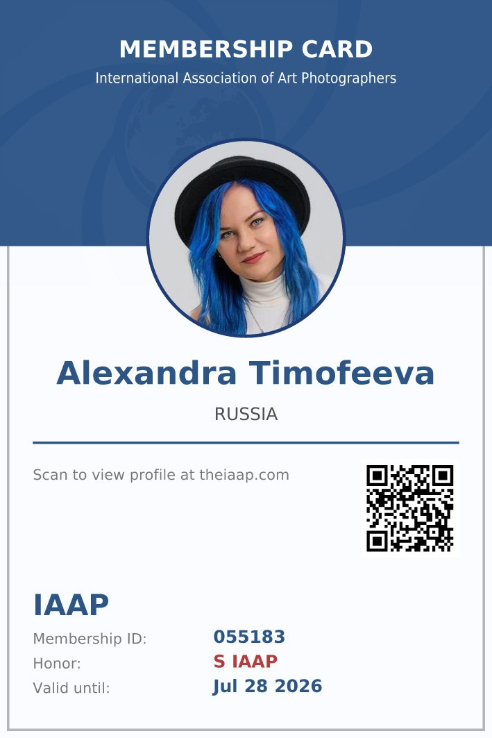 Обо мне. Фотограф Александра Тимофеева