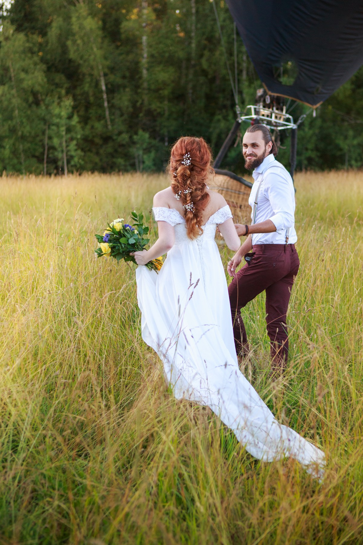 На большом воздушном шаре. Семейный и детский фотограф в Москве Мария Быкова