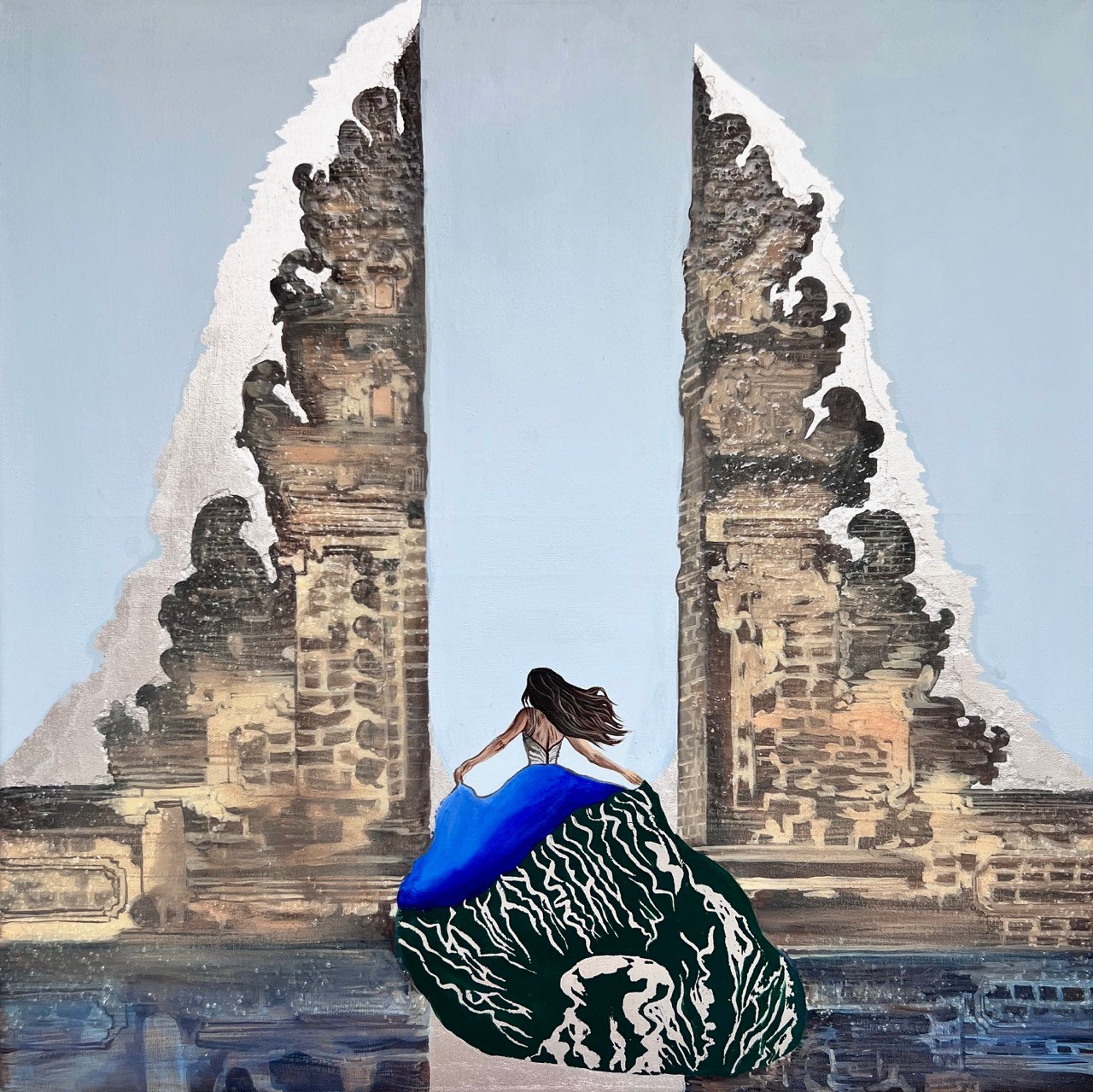 Серия «Волшебница Изумрудного Востока». Картины пейзаж