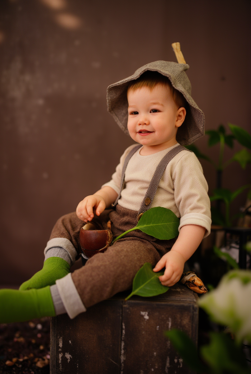 Фотосессия в Сказочном Лесу. Детская Фотостудия ГОДОВАСИКИ в Санкт-Петербурге фотосесия на годик