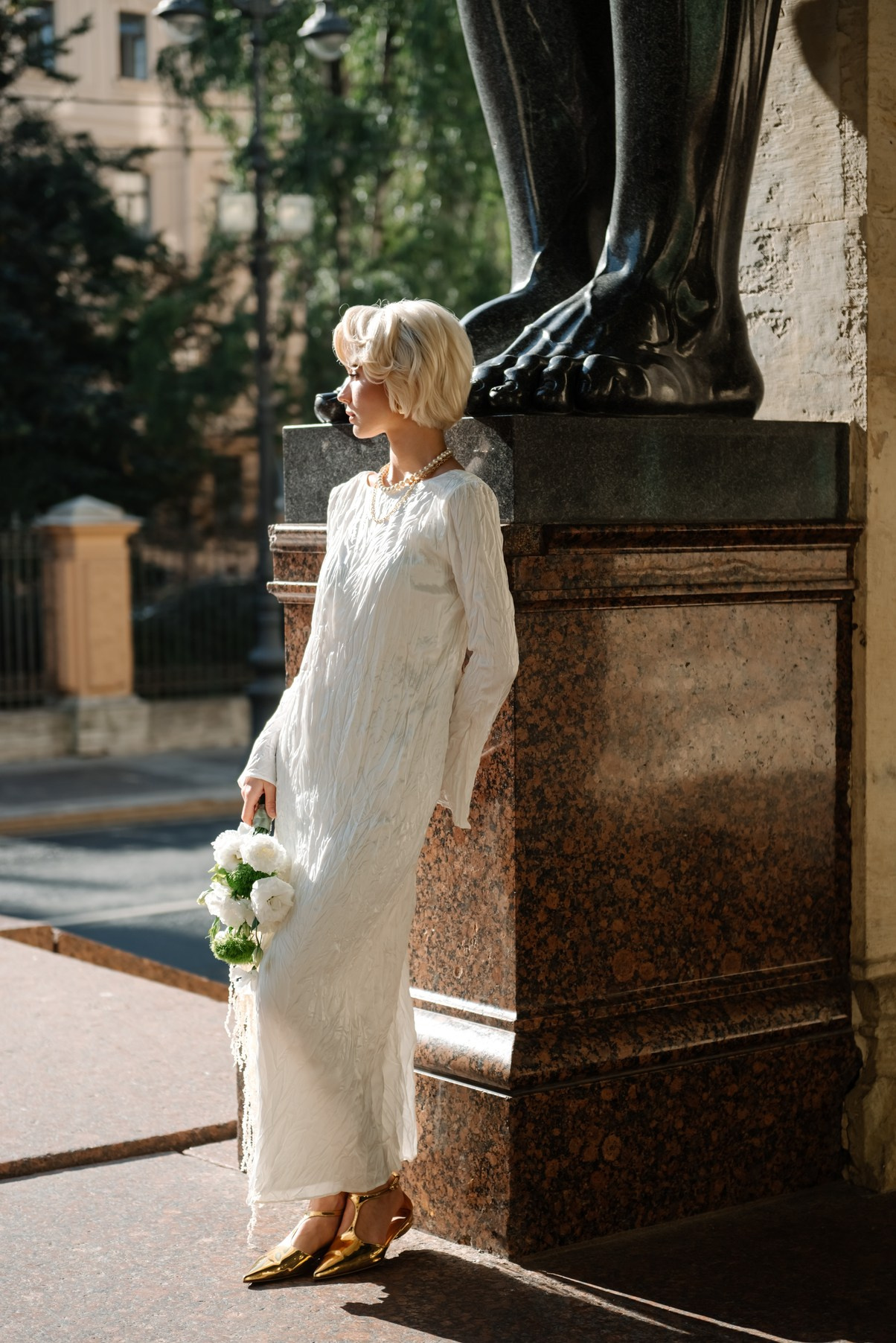 Прогулка у Атланов. Свадебный и сеейный фотограф в Санкт-Петербурге Елена Худякова