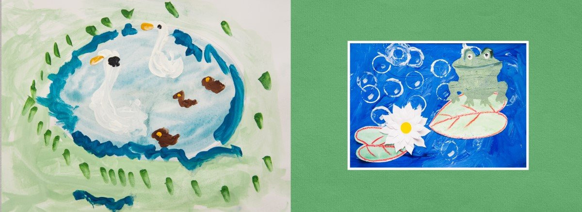 Пример готовой фотокниги из детских рисунков. Семейный фотограф в Москве Елена Снегирева