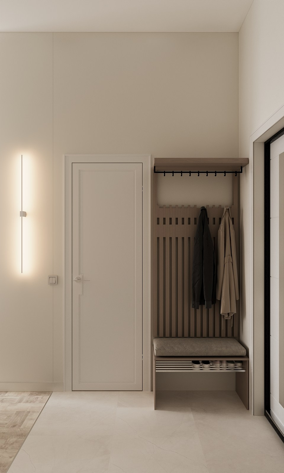 Прихожая Белоостровская. Визуализатор Векшина Елена