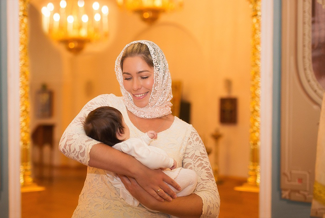 Крещение. Семейный фотограф в Москве Екатерина Ширей