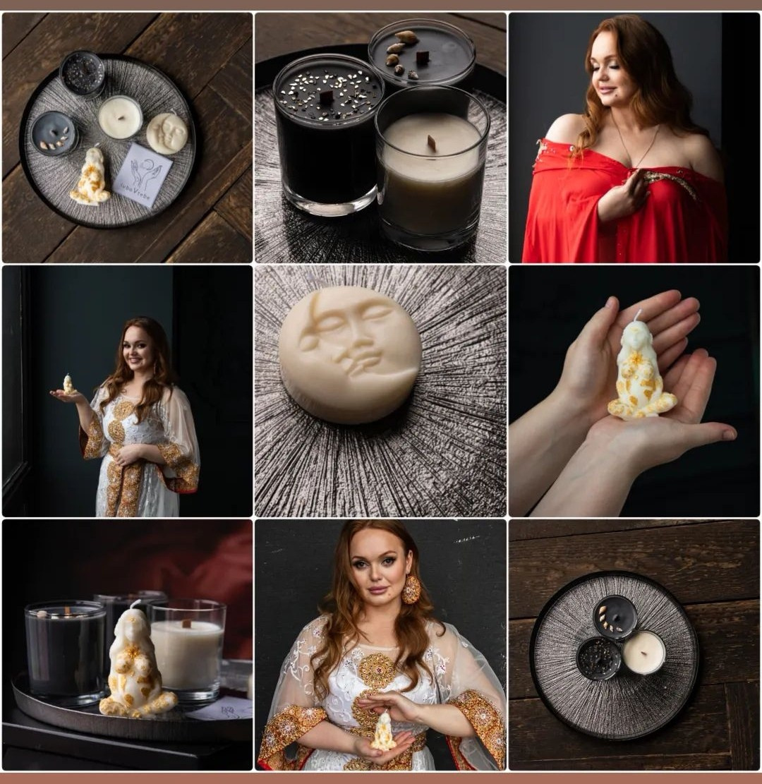 Свечи Lubov tebe. Наталия Фролова. Фотограф. Москва