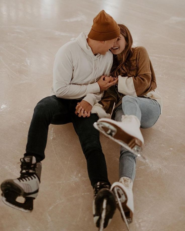 На катке. Семейный и свадебный фотограф в Минске Юлия Грин
