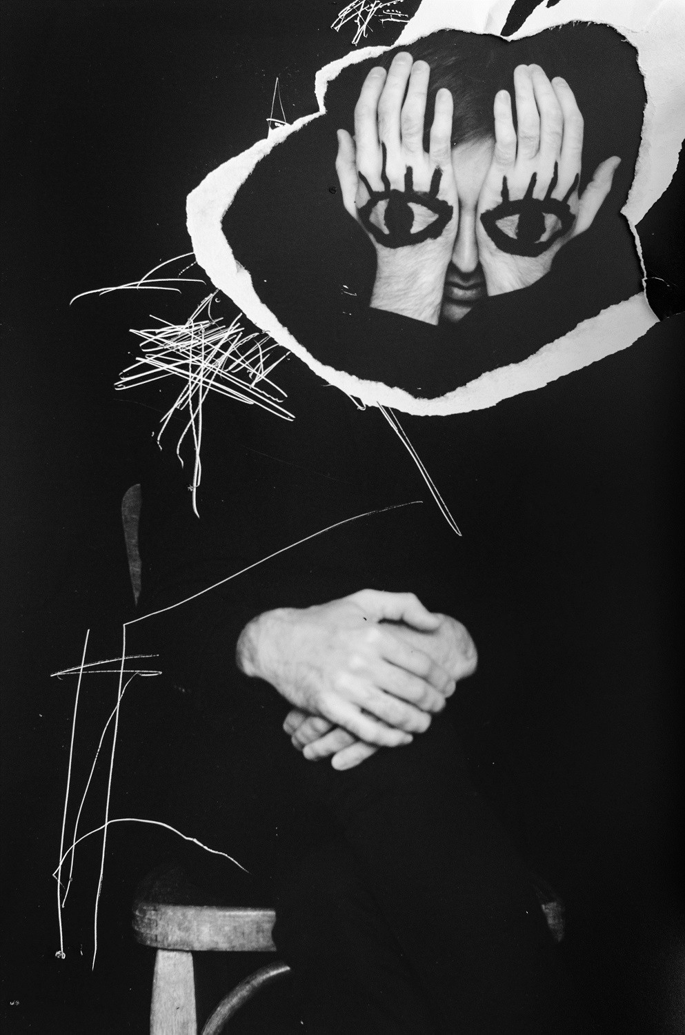 Black and white shades of depression I. Dima Bartenev self-photography