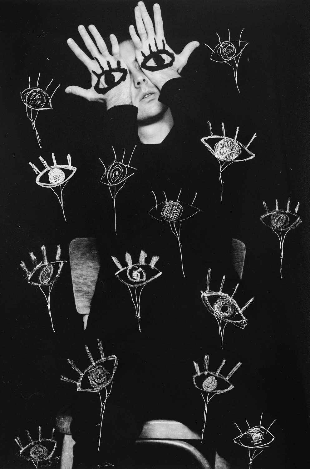 Black and white shades of depression I. Dima Bartenev self-photography