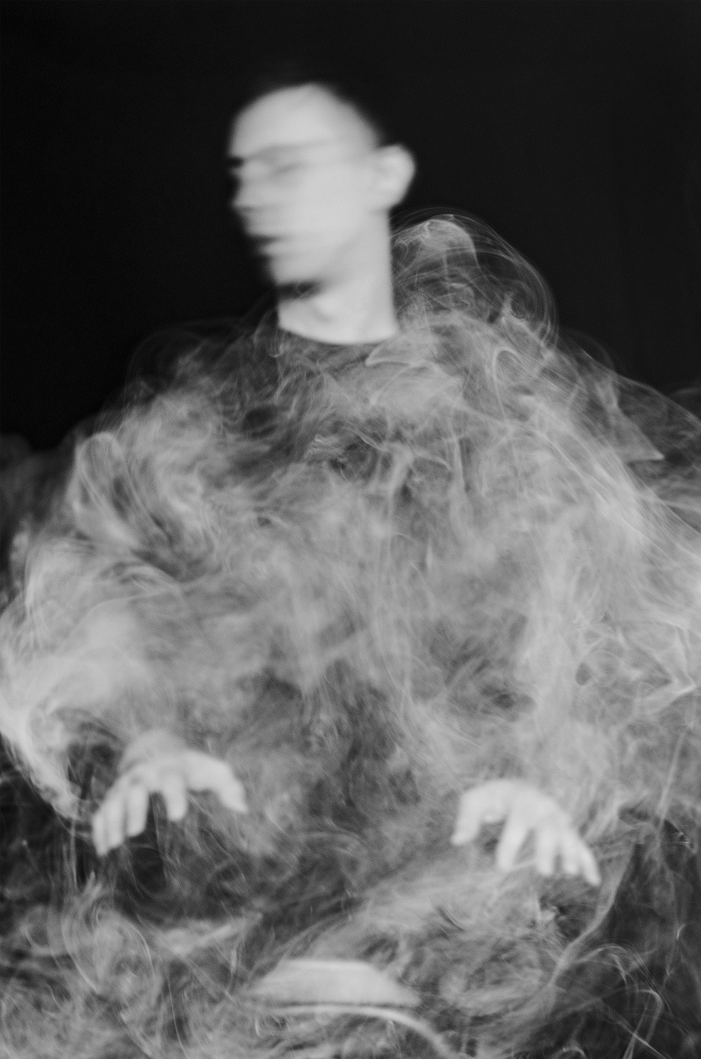 Black and white shades of depression I. Dima Bartenev self-photography