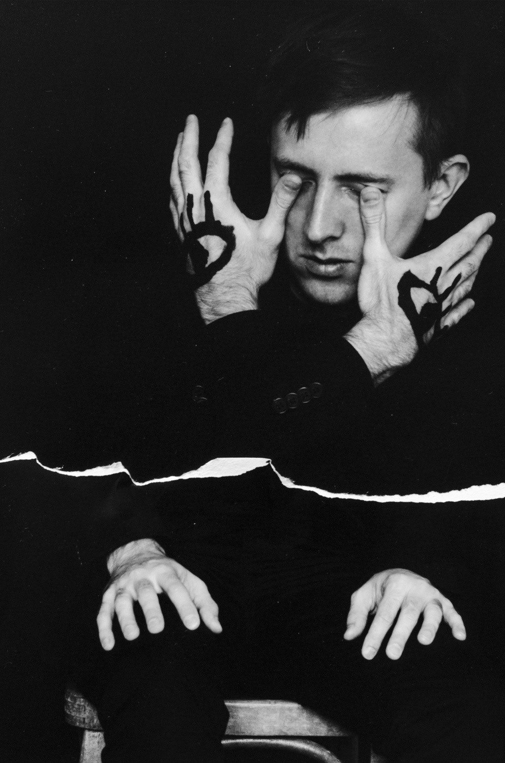 Black and white shades of depression I. Dima Bartenev self-photography