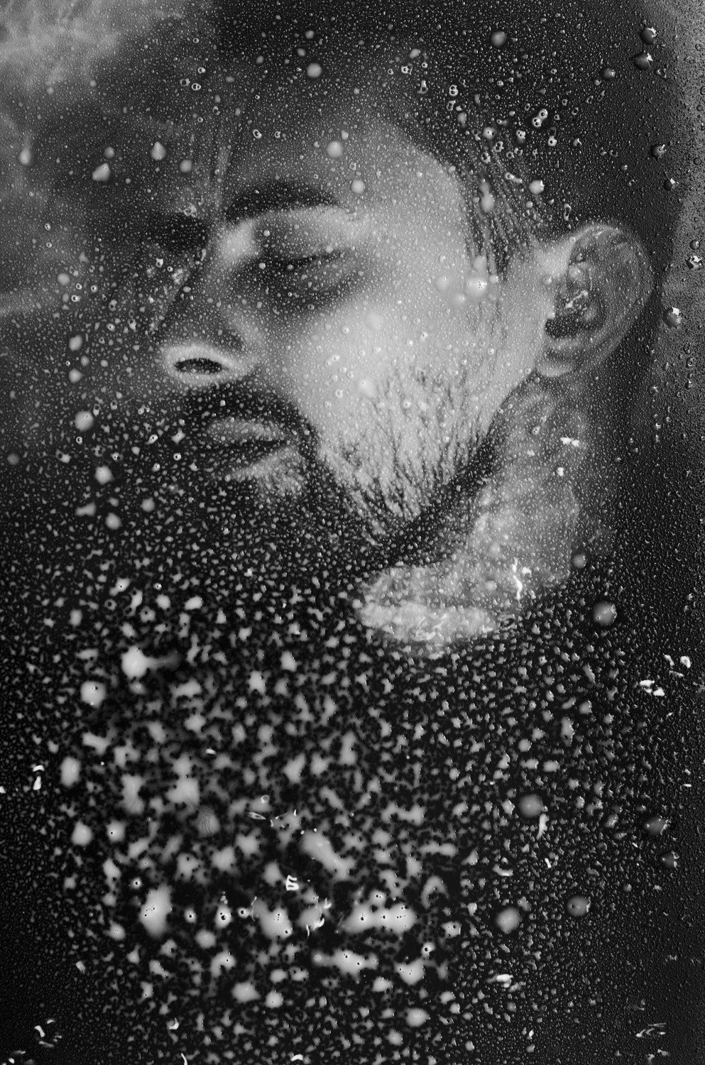 Black and white shades of depression I. Dima Bartenev self-photography