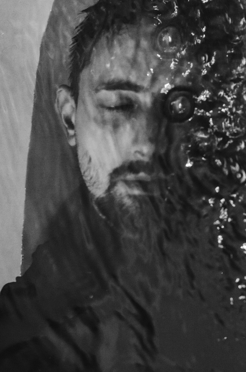 Black and white shades of depression I. Dima Bartenev self-photography