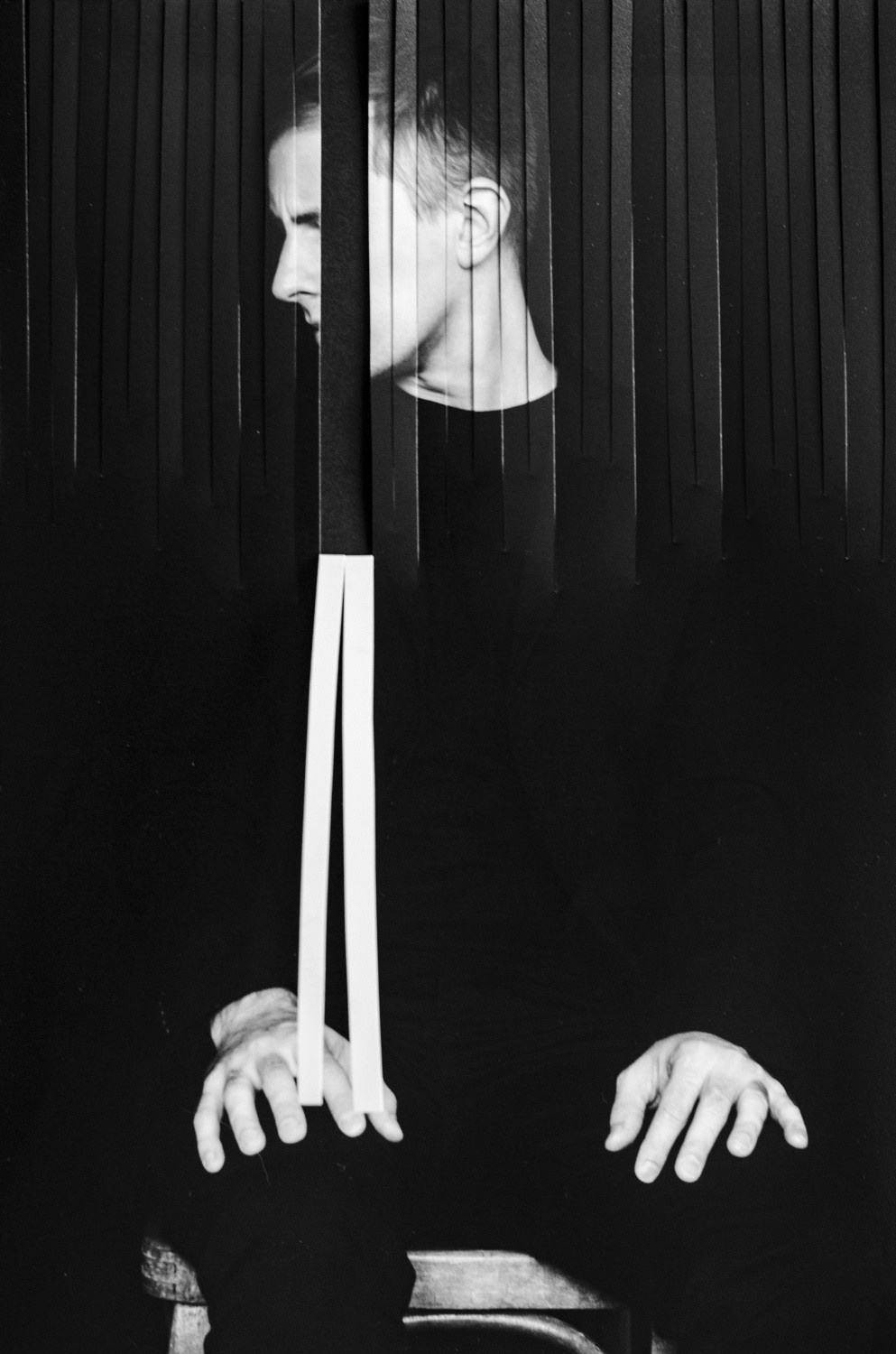 Black and white shades of depression I. Dima Bartenev self-photography