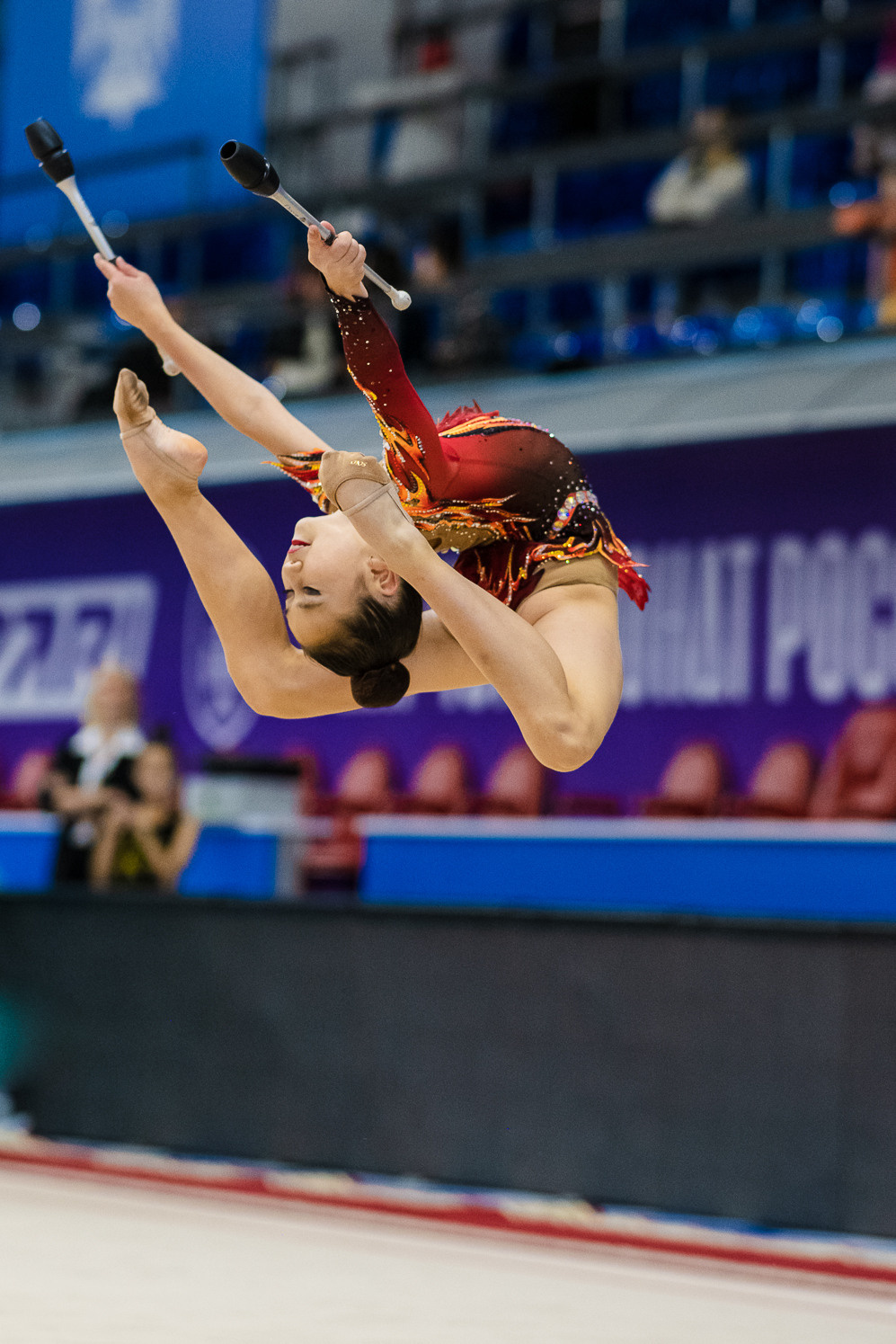 художественная гимнастика всероссийские соревнования тихоокеанская волна спортивный репортаж юлия таш ташкинова