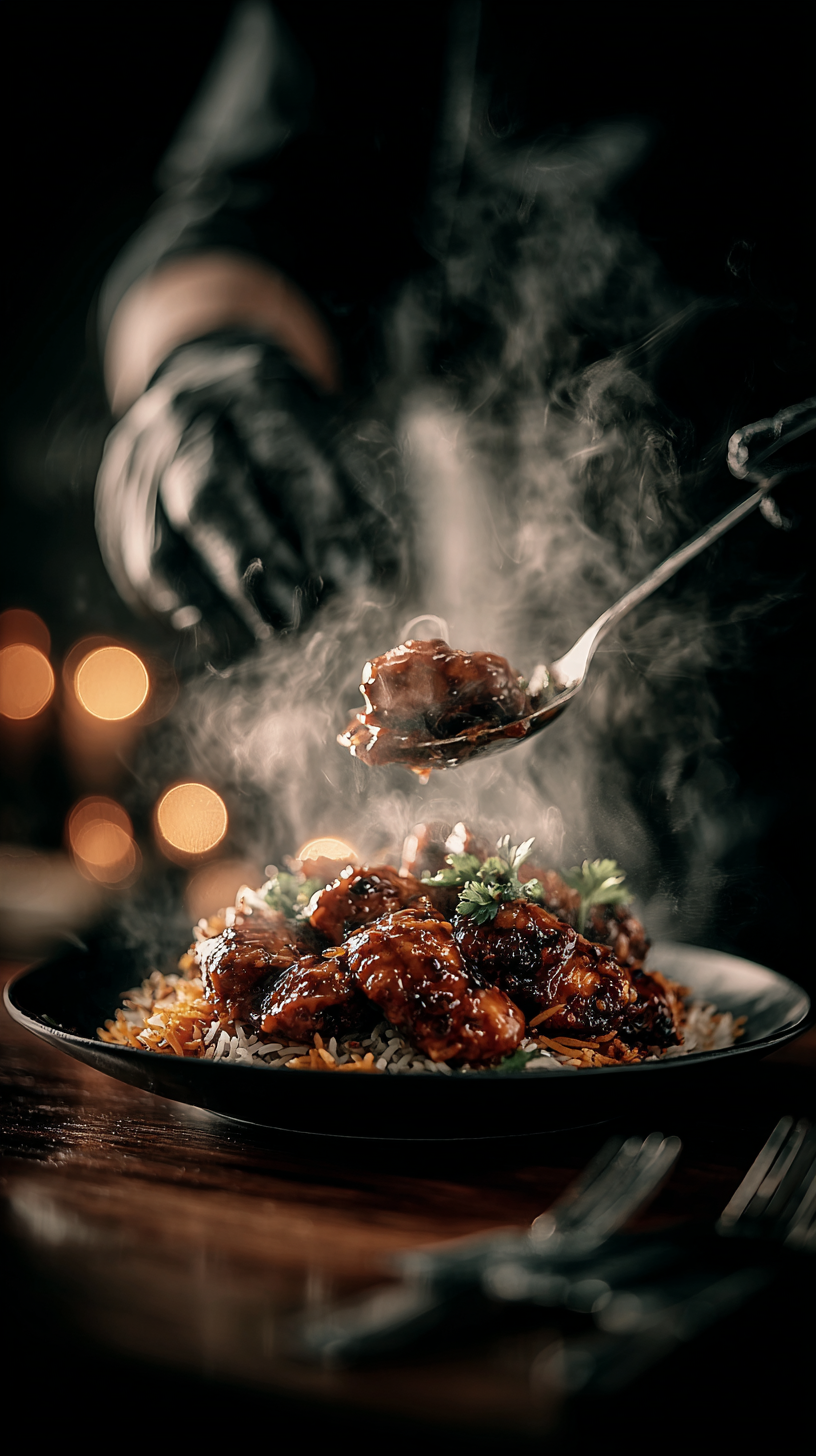 Визуальная концепция для ресторана. Ekaterina Kiral — Visual Branding & AI Creation