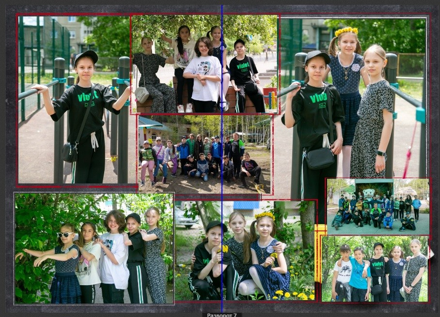 Примеры наполнения альбома. Школьный фотограф г. Чита